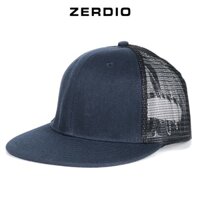 Nón hiphop nam nữ, mũ snapback lưới Classic xanh than cao cấp