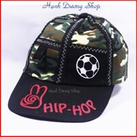 Nón hiphop Răn ri Chất liệu vải Cotton cao cấp thiết kế thời thượng, cá tính phụ hợp cho bé nam - Rằn ri đỏ