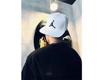 Nón Jordan Snapback Trắng
