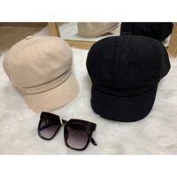 Nón kết bánh tiêu beret vintage hình shop