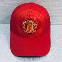 Nón Kết Lưỡi Trai Nền Logo MANCHESTER UNITED  - Mũ Kết Phong Cách Thể Thao Unisex