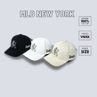 Nón kết MLB CHẤTvải cotton nhập Hàn Quốc, NÓN KẾT THỂ THAO MLB7B80 NHIỀU MÀU Nón free size