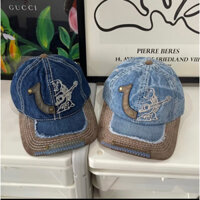 Nón kết mũ lưỡi trai jean ông địa