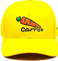 Nón kết Mũ lưỡi trai kaki thêu hình Carrot siêu xinh NON0252V