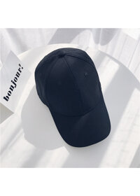 Nón Kết, Mũ Lưỡi Trai Nam Nữ Trơn - N115.OBI - Đen