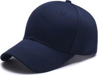 Nón Kết, Mũ Lưỡi Trai Nam Nữ Trơn - N115.OBI - Xanh Navy