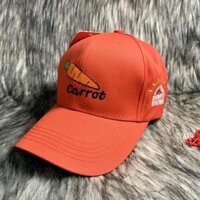 Nón Kết Mũ Lưới Trai Vải Thêu Carrot Hot Trend  - ĐỎ