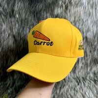 Nón Kết Mũ Lưới Trai Vải Thêu Carrot Hot Trend  - VÀNG