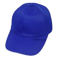 Nón kết nam đẹp chất mũ lưỡi trai nữ không logo chất liệu vải cotton cao cấp thoáng mát mẫu mã đơn giản - Xanh dương