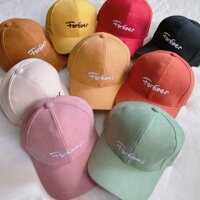 NÓN KẾT NHUNG FOREVER SIÊU ĐẸP CHO NAM NỮ - XANH MINT