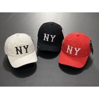 Nón kết NY đỏ trắng đen hàng vnxk