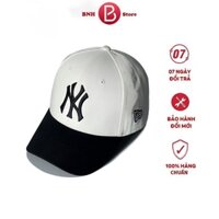 Nón kết NY logo đen  cao cấp, Nón kết đen xuất khẩu ôm đầu siêu cá tính