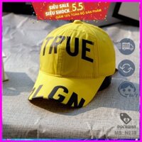 Nón kết ÔNG ĐỊA đơn giản chữ TRUE cực thời trang