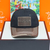 Nón Kết Ông Địa True Mỏ Nón Phối Da Cao Cấp/Mũ Lưỡi Trai Phối Da TrueReLiGion Cao Cấp