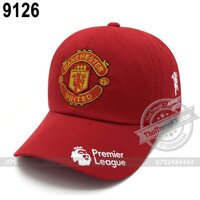 NÓN KẾT THÊU LOGO CLB MU (  Manchester United ) NÓN KẾT NÓN LƯỠI TRAI CAO CẤP - VẢI KAKI BỀN  ĐẸP - THÍCH HỢP CHO CẢ NAM VÀ NỮ- MUN003