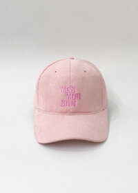 Nón kết YES YOU CAN - Hồng