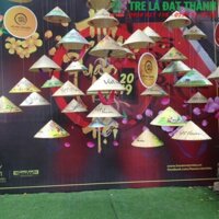 Nón lá vẽ cho bé size nhỏ dễ thương, nón trang trí