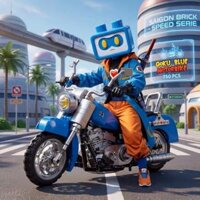 NON LEGO –  KEEPMYSPECIALTY-JD003 – Goku’S Motobycle  (716+pcs) – Xe Máy Của Goku – Chính hãng giá tốt TPHCM