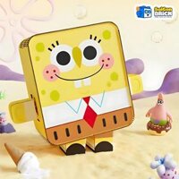 NON LEGO AREA X AB0033 – Spongebob Square Led Lighting + Wooden Frame (650pcs) – Spongebob Box Gỗ Hình Vuông + Đèn Led – Chính hãng giá tốt HCM