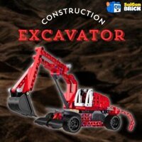 NON LEGO CADA C52012W – Construction Excavator (235 pcs) – Máy xúc xây dựng – Chính hãng giá tốt TPHCM