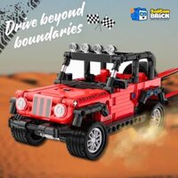 NON LEGO CADA C52027W – Adventure Terrain Car (317 pcs) – Xe địa hình Adventure – Chính hãng giá tốt TPHCM