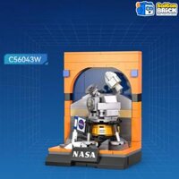 NON LEGO CADA C56043W – NASA’s Apollo 11 Lunar Module (206pcs) – Mô-Đun Mặt Trăng Apollo 11 Của NASA – Chính hãng giá tốt TPHCM