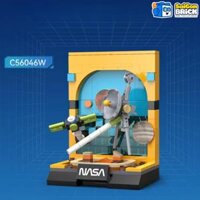 NON LEGO CADA C56046W – NASA’s The Voyager Probe (149pcs)- Vệ Tinh Thăm Dò Quỹ Đạo Của NASA – Chính hãng giá tốt TPHCM