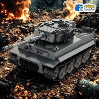 NON LEGO CADA C61071W – Master WW II Geman Tiger Tank (925pcs) – Xe Tăng Tiger Đức Chiến Tranh Thế Giới Thứ II – Bản Master – Chính hãng giá tốt TPHCM