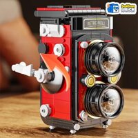 NON LEGO GAOMISI T2110 – Red Vintage Camera (719pcs) – Máy Ảnh Cổ Điển Màu Đỏ – Chính hãng giá tốt TPHCM