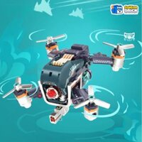 NON LEGO IBLOCK IB1103-4 – Mini UAV Aircraft – Máy Bay Không Người Lái Nhỏ – Chính hãng giá tốt TPHCM