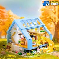 NON LEGO – KALOS BLOCKS 61031 – Pet House (1457pcs) – Ngôi Nhà Thú Cưng – chính hãng giá tốt TPHCM
