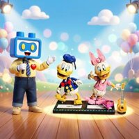 NON LEGO KBOX 10301 – Tony Duck Brother & Tony Duck Sister (1888pcs) – Anh Trai và Em Gái Vịt Tony – Chính hãng giá tốt TPHCM