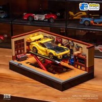 NON LEGO KeepmySpecialty JD098 – Retro Car Repair Garage (750pcs) – Gara Sửa Xe Ô Tô Cổ Điển – Chính hãng giá tốt TPHCM