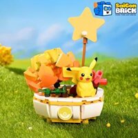 NON LEGO KEEPPLEY K20217 – POKEMON PIKACHU SUCCULENT POTTED PLANT (120PCS) – CHÍNH HÃNG GIÁ TỐT TPHCM