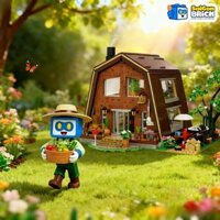 NON LEGO PANTASY 85003 – Forest Cabin (2100pcs) – Ngôi Nhà Gỗ Trong Rừng – Chính hãng giá tốt TPHCM