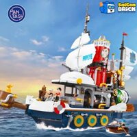 NON LEGO PANTASY 86402 – POPEYE Treasure Hunt Steamship (2500+pcs) – Tàu Hơi Nước Truy Tìm Kho Báu của Popeye – Chính Hãng Giá Tốt TPHCM