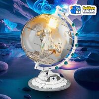 NON LEGO PLEYERID M38-P8069 – Astronaut Globe (300+pcs) – Quả Địa Cầu Phi Hành Gia – Chính hãng giá tốt TPHCM