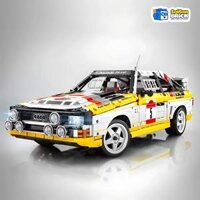 NON LEGO POWER BLOCK YC-23043 – Audi Sport Quattro S1 Group B 1984 Scale 1:8 (3887pcs) + Motors + RC – Xe Thể Thao Audi Quattro S1 Group B 1984 (Có Động Cơ và Điều Khiển) – Chính hãng giá tốt TPHCM