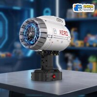NON LEGO REOBRIX 33019 – Aircraft Engine (1813pcs) – Động Cơ Máy Bay – Chính hãng giá tốt TPHCM