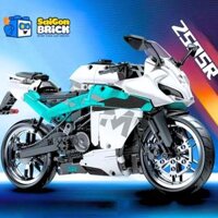 NON LEGO – SEMBO 705902 – Motor Spring Breeze 250R (828pcs ) -Xe Moto Spring Breeze 250SR – chính hãng giá tốt TPHCM