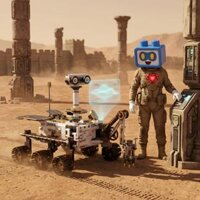 NON LEGO TUOMU T1009 -Programming Mars Exploration Rover (1100pcs) – Xe Thám Hiểm Sao Hỏa – Chính hãng giá tốt TPHCM