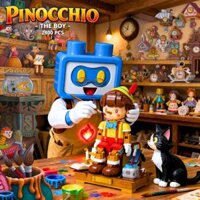 NON LEGO WEKKI 506186 – Pinocchio (2400 pcs) – Cậu Bé Người Gỗ Pinocchio – Chính Hãng Giá Tốt TPHCM