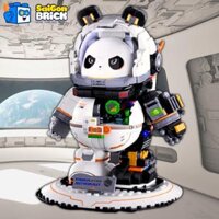 NON LEGO WEKKI 506503 Panda Astronaut Gấu Phi Hành Gia – 800pcs – Chính hãng Giá Tốt Rẻ TPHCM