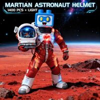 NON LEGO WEKKI 506511 – Novastella Capsule Astronaut Helmet – Mũ Bảo Hiểm Phi Hành Gia Novastella – Chính hãng giá tốt TPHCM