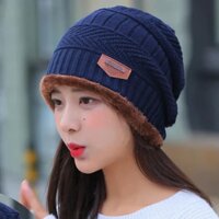 Nón len nữ, mũ len nữ thời trang Hàn Quốc dn19122402