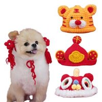 Nón Len Tết Cho Chó Mèo Dễ Thương