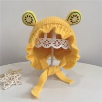 Nón len trái cây cho bé, Nón len giữ ấm đầu cho bé trai và bé gái, Nón len xinh cho bé