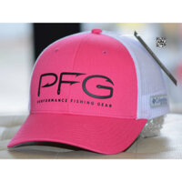 Nón lưới lưỡi trai thời trang,nón kết thể thao,mũ lưỡi trai màu hồng Mesh Ball Cap,Columbia PFG {Hình thật}