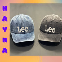 Nón lưỡi trai Jean thêu chữ Lee, hàng công ty VNXK VN13