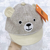 Nón lưỡi trai kèm khăn voan cho bé